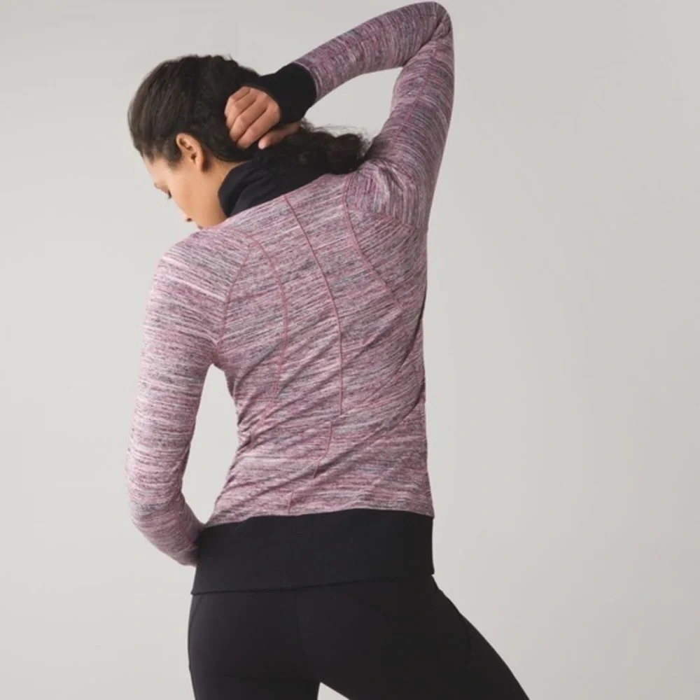 Lululemon Runderful 1/2 Zip Heathered Pullover - Picture 2 of 14